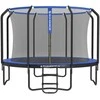 Songmics Trampolin 305 cm dunkelblau