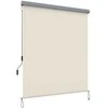 Songmics Vertikali markizė 1,6 x 2,5 m smėlio spalvos