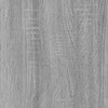 Spintelė batams, pilka ąžuolo, 130x35x54cm, apdirbta mediena