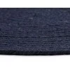 Stalo kilimėliai, 6 vnt., mėlyni, 38cm, medvilnė, apvalūs