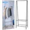 Excellent Houseware Storage solutions Drabužių kabykla su 2 lentynomis, 61x34x152cm