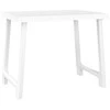 Stovyklavimo stalas, baltas, 79x56x64cm, PP, medienos imitacija
