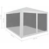 Sulankstoma proginė palapinė, 3x3m