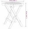 Sulankstomas sodo staliukas, 46cm, akacijos medienos masyvas