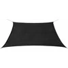 Tentas nuo saulės, antracito sp., 2x2 m, HDPE, kvadrato formos