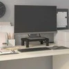 TV staliukas Monitoriaus stovas, juodos spalvos, 38x24x10,5cm