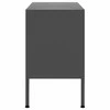TV staliukas Televizoriaus spintelė, antracito spalvos, 105x35x50cm, plienas