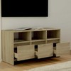 TV staliukas Televizoriaus spintelė, ąžuolo, 102x37,5x52,5cm, mediena
