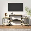 TV staliukas Televizoriaus spintelė, ąžuolo, 117x35x52cm, apdirbta mediena