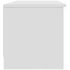 TV staliukas Televizoriaus spintelė, balta, 102x35,5x36,5cm, mediena