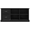 TV staliukas Televizoriaus spintelė, juoda, 102x35,5x47,5cm, mediena