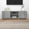 TV staliukas Televizoriaus spintelė, pilka ąžuolo, 150x30x50cm, mediena