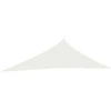 Uždanga nuo saulės, baltos spalvos, 4x5x6,8m, HDPE, 160g/m²