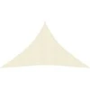 Uždanga nuo saulės, kreminė, 2,5x2,5x3,5m, HDPE, 160g/m²