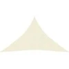 Uždanga nuo saulės, kreminė, 3,5x3,5x4,9m, HDPE, 160g/m²