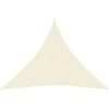 Uždanga nuo saulės, kreminė, 4,5x4,5x4,5m, HDPE, 160g/m²