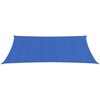 Uždanga nuo saulės, mėlynos spalvos, 2x5m, HDPE, 160g/m²