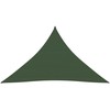 Uždanga nuo saulės, tamsiai žalia, 3x3x4,2m, HDPE, 160g/m²