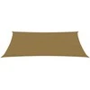 Uždanga nuo saulės, taupe spalvos, 2,5x4,5m, HDPE, 160g/m²