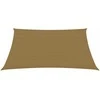 Uždanga nuo saulės, taupe spalvos, 3,5x5m, HDPE, 160g/m²