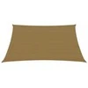 Uždanga nuo saulės, taupe spalvos, 5x5m, HDPE, 160g/m²
