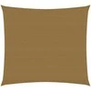 Uždanga nuo saulės, taupe spalvos, 5x5m, HDPE, 160g/m²