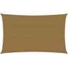 Uždanga nuo saulės, taupe spalvos, 5x8m, HDPE, 160g/m²