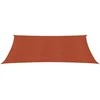 Uždanga nuo saulės, terakota spalvos, 4x5m, HDPE, 160g/m²