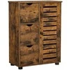 Songmics Vasagle Industriestil Badschrank mit Tür