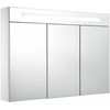 Veidrodinė vonios spintelė su LED apšvietimu, 88x13x62cm