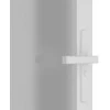 Vidaus durys, baltos, 83x201,5cm, matinis stiklas ir aliuminis