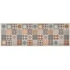 Virtuvės kilimas, spalvotas, 45x150cm, plaunamas, mozaikinis
