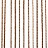 Virvelinės užuolaidos, 2vnt., 100x250cm, rudos spalvos
