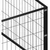 Voljeras šunims, juodos spalvos, 6m², plienas