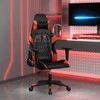 Žaidimų kėdė, juodos ir raudonos spalvos, dirbtinė oda