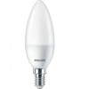 LED lemputės PHILIPS, E14, B38, 4000 K, 7W (=60W), 806 lm, NON-DIM, 2 vnt.