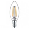 LED lemputės PHILIPS, E14, B35, 2700 K, 4,3W (=40W), 470 lm, NON-DIM, 3 vnt.