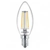 LED lemputės PHILIPS, E14, B35, 2700 K, 4,3W (=40W), 470 lm, NON-DIM, 3 vnt.