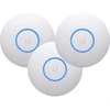 Maršrutizatorius UBIQUITI UAP-nanoHD-3 prieigos taškas NanoHD Indoor 2.4GHz/5GHz AC Wave 2 4x4 MIMO 3er Pack be POE injektoriaus