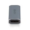 Adapteris - LINDY DisplayPort 1.4 Repeater 8K60 10m / 4K60 20m, Sidabrinis