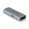 Adapteris - LINDY DisplayPort 1.4 Repeater 8K60 10m / 4K60 20m, Sidabrinis