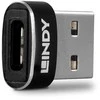 Adapteris - LINDY USB 2.0 Žemo Profilio Type A į Type C Adapteris, 480 Mbps, Juodas