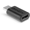 USB Adapteris - LINDY USB 3.2 Type C į C M/F Adapteris, Juodas