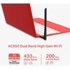 TP-Link „Mercusys“ | AC650 didelės spartos belaidis dviejų dažnių USB adapteris | MU6H