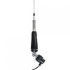 PNI LED 1000 CB sulankstoma antena, 100 cm ilgio, su kabeliu ir fiksuotu „drugelio“ tipo laikikliu, 26-30 MHz, 300 W, šviečia siuntimo metu