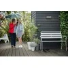 2x4,5W LED sieninis lauko šviestuvas PHILIPS BUSTAN, antracito sp., 2700K, IP44, su judesio davikliu