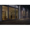 Goobay 0,5W LED fasado šviestuvas ENDURA STYLE SOLAR, tamsiai pilkas, 3000K, su saulės baterija, IP44