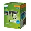 Aplica LED solara pentru exterior cu senzor de miscare Philips RADII ,1.3W, 4V, 250 lm, lumina calda (3000K), IP44, 192x240x175mm,Negru