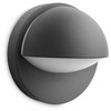 Philips Lauko sieninis šviestuvas B7705 June, 1xE27, max 42W, IP44, 135x195mm, antracito spalvos