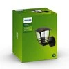 Sieninis lauko šviestuvas PHILIPS Creek, IP44, 1 x 60 W, E27, juodos sp., 17,5 x 20 x 23,5 cm